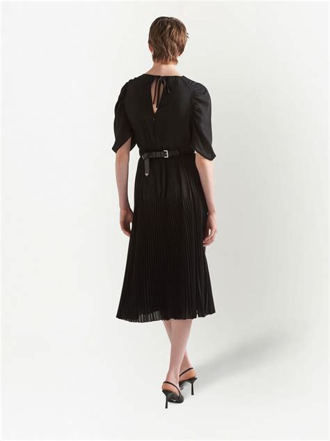 prada couture dress|Prada pleated dress.